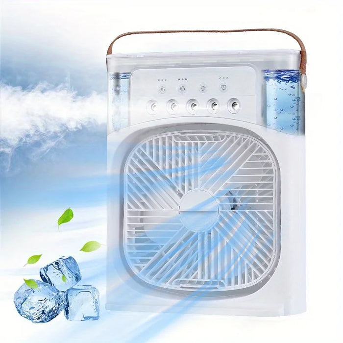 3 in 1 Ice Mist Portable Air Cooler Personal Air Conditioner Fan For Home,Office - Smart Living Box