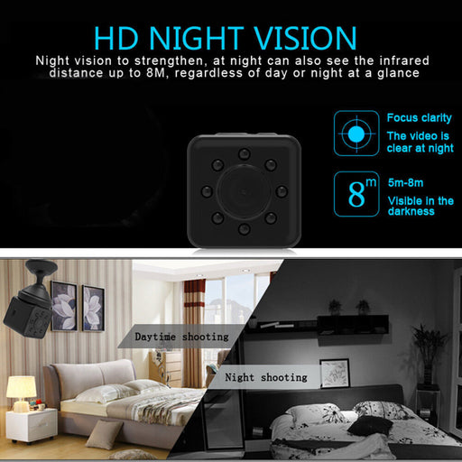 SQ13 WIFI Mini Camera HD 1080P Night Video Camcorder DVR Infrared Video Recorder - Smart Living Box