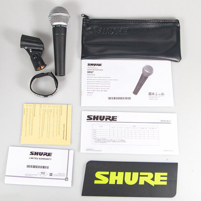 For Shure SM58s Vocal Microphone with On/Off Switch