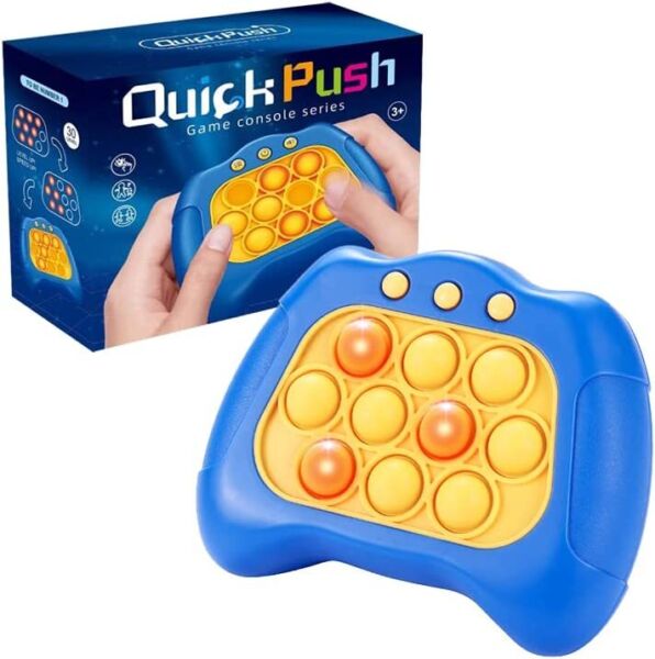 Pop Quick Push Bubble Fidget Stress Relief Toy Game Console Series Toys for Kids