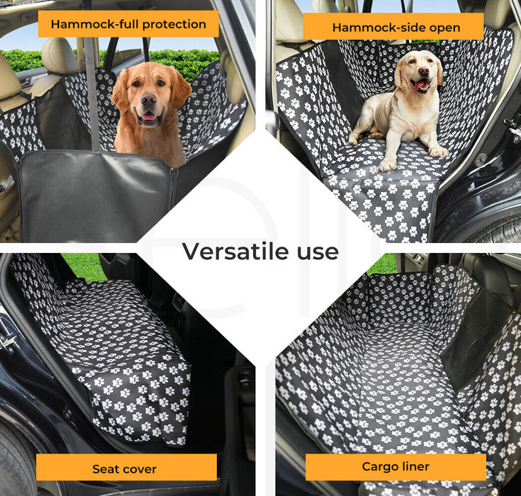 Waterproof Dog Car Seat Cover for Leather Seats Dog Print Car Seat Covers - Smart Living Box