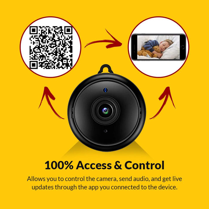 1080P HD Mini-Remote Surveillance Camera - Smart Living Box