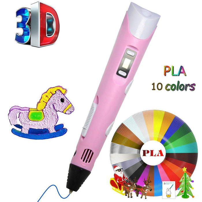 3D Printing Pen With Usb Drawing Pen Stift PLA Filament For Kid Child Education - Smart Living Box