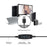 Selfie Ring Light with Cell Phone Holder Stand for Live Stream/ Makeup /YouTube - Smart Living Box