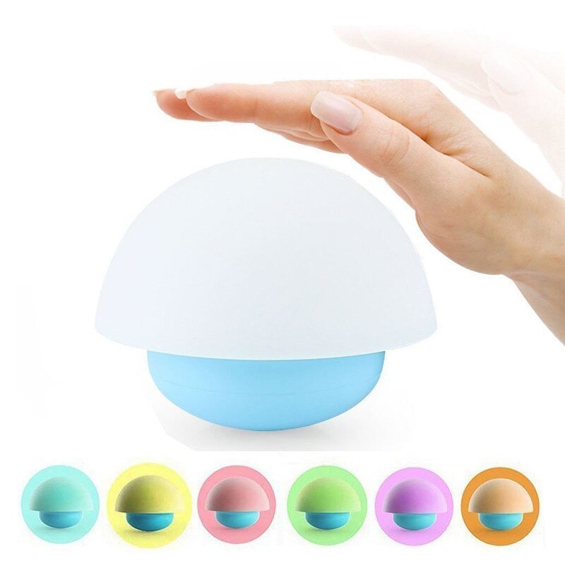 Mushroom Design Touch Sensor Night Light (USB Charging) - Great for Babys Room - Smart Living Box