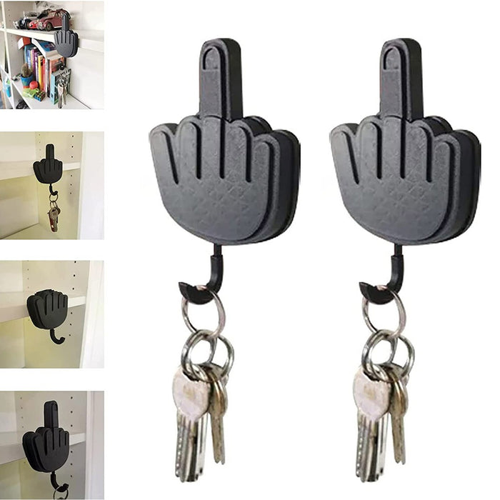Creative Middle Finger Keys holder - Smart Living Box