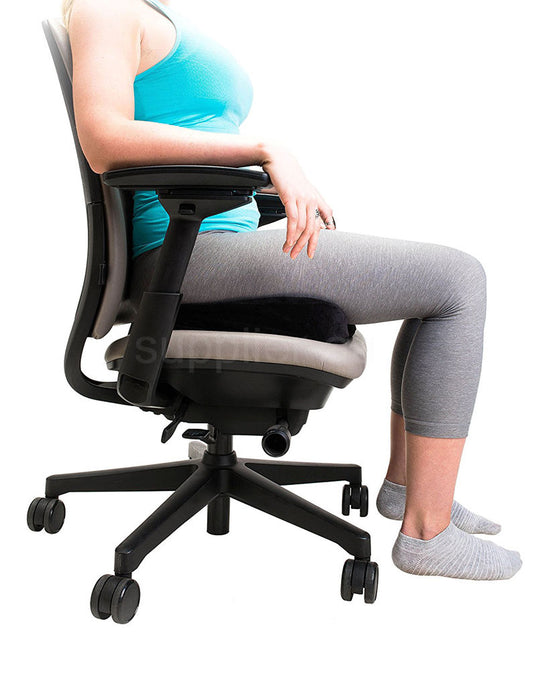 Coccyx Orthopedic Memory Foam Seat Cushion Car Office Seat Lumbar Pain Relief - Smart Living Box